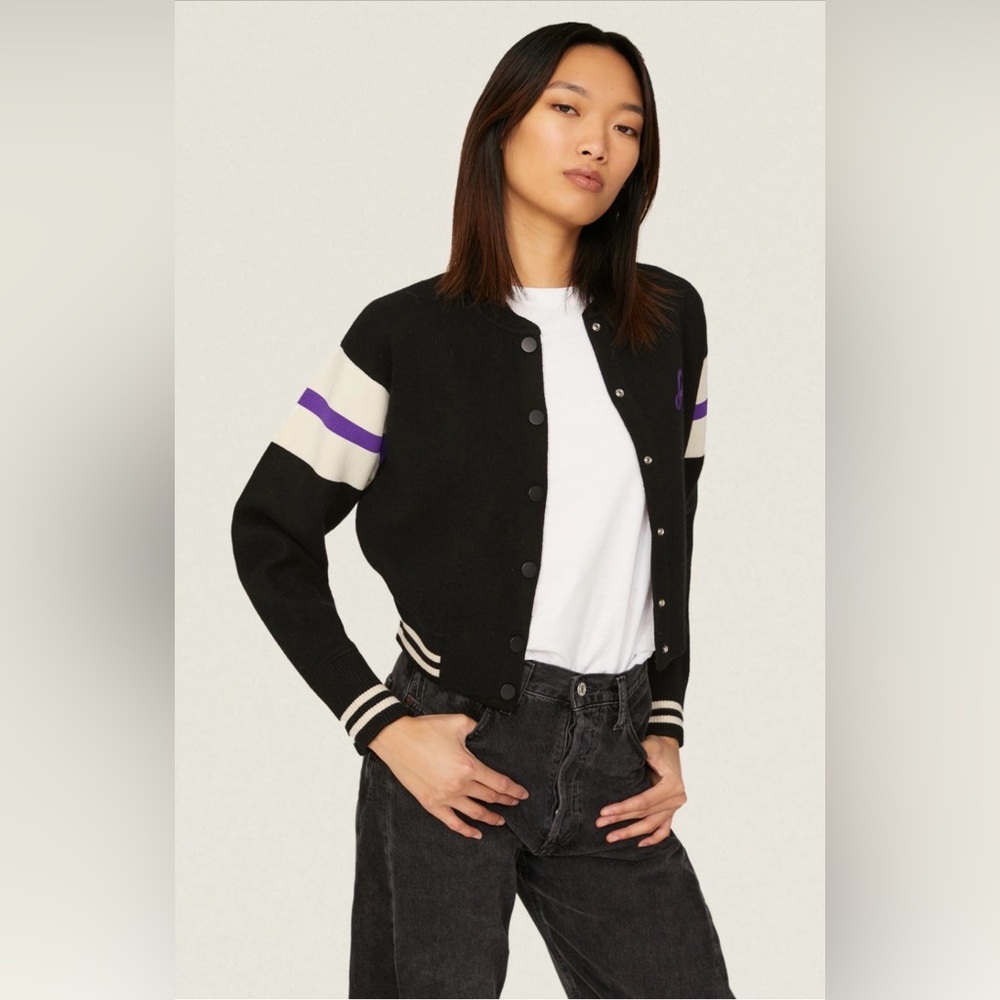 Sandro Ashton Varsity Jacket